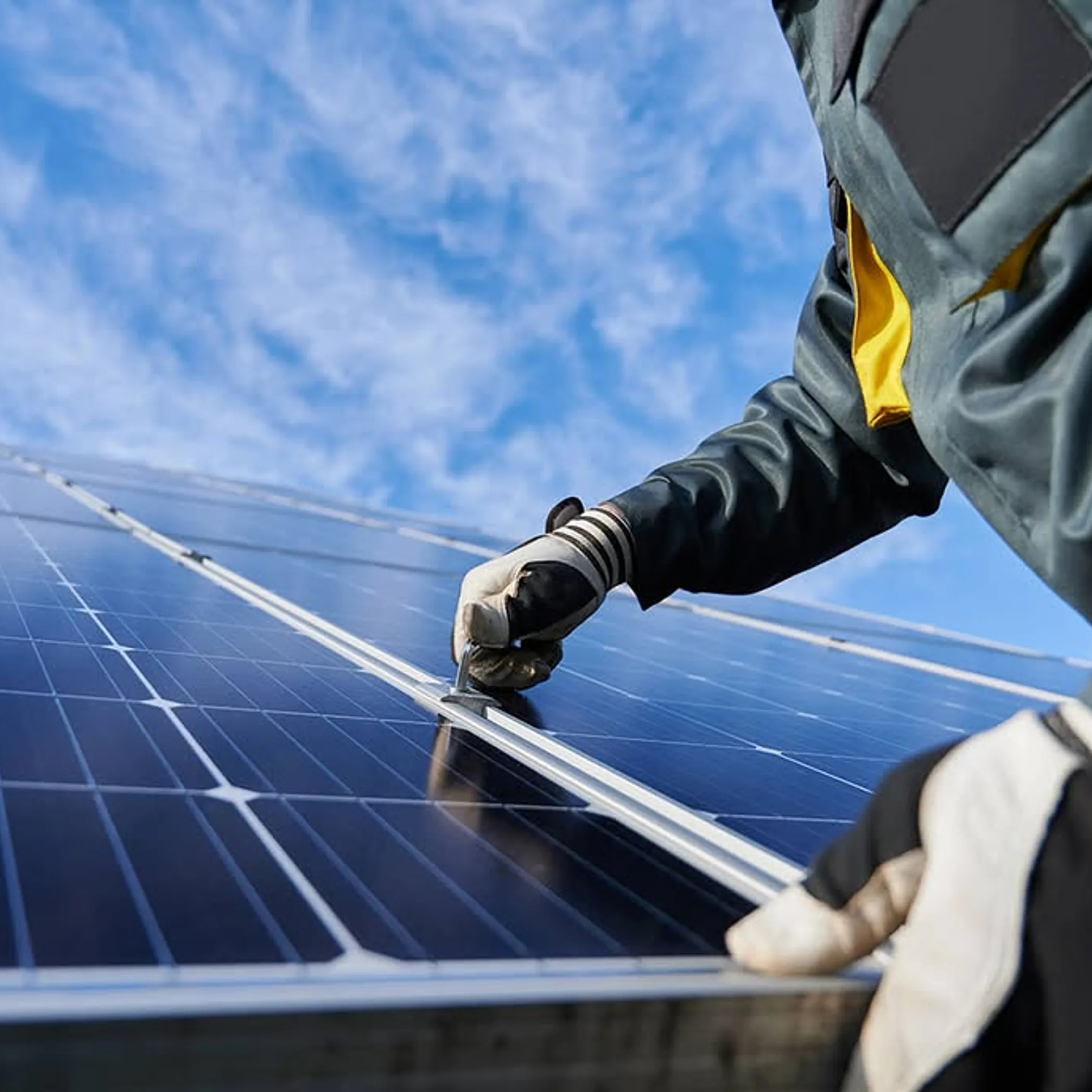 solar panel maintenance