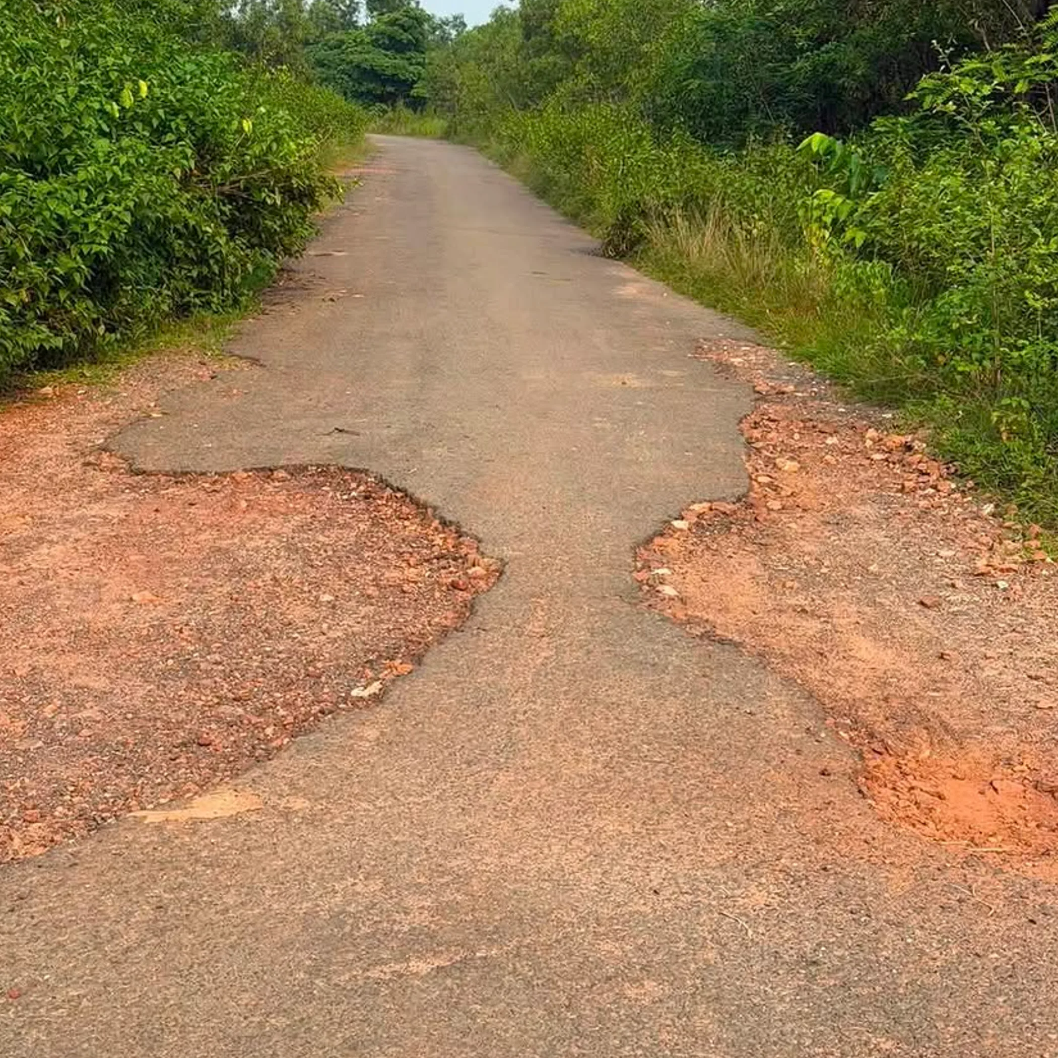 rough remote road conditions