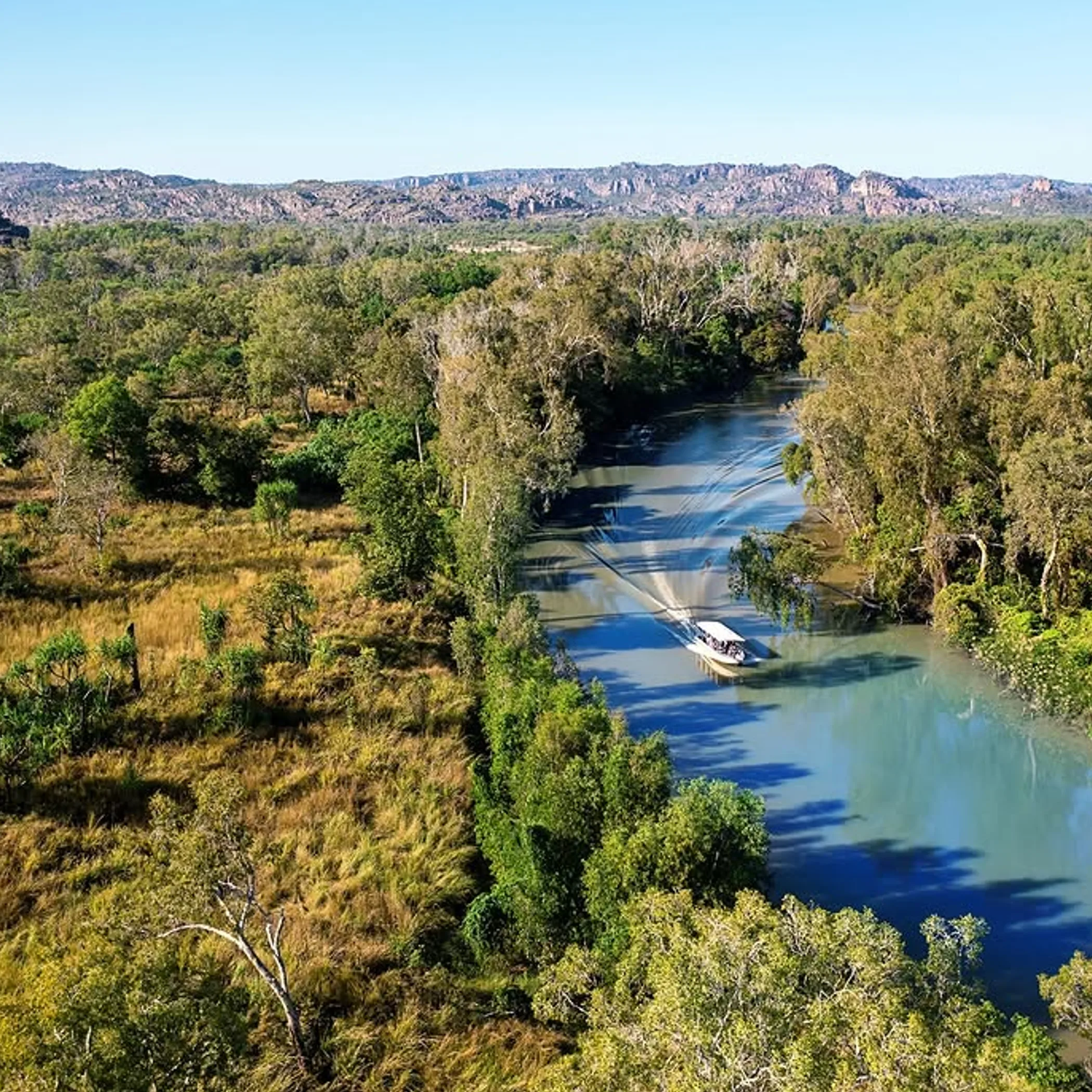 kakadu waterways and dramatic escarpments