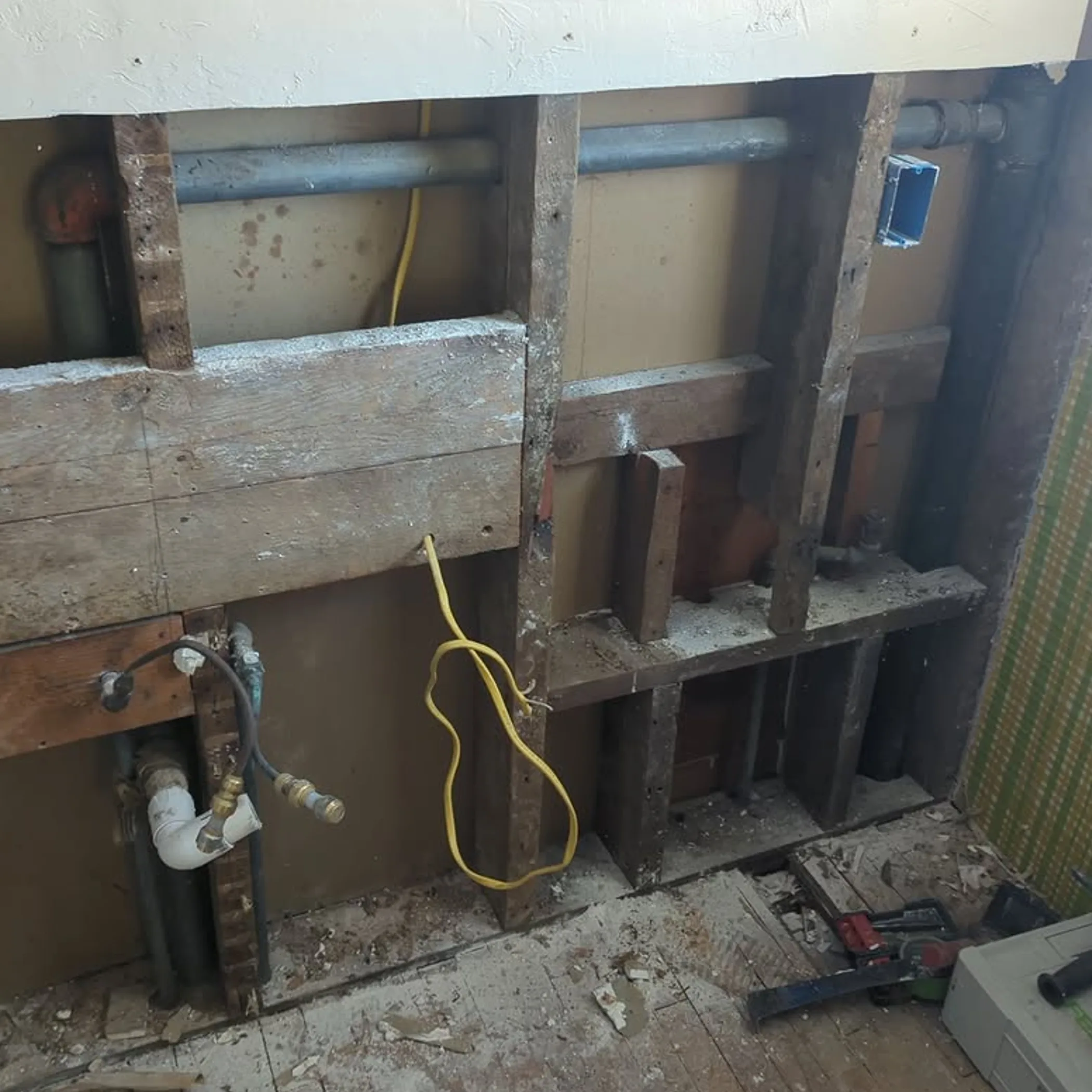 bathroom renovation plumbing infrastructure